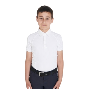 CAMISOLA DE EQUITAÇAO PARA MENINO BOY POLO SHIRT SS BUTTONS EQUESTRO
