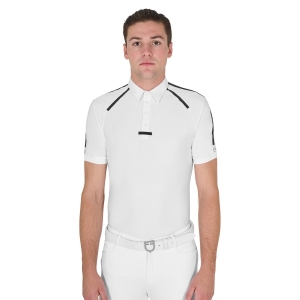POLO DE COMPETIÇÃO PARA HOMEN MEN´S COMPETITION POLO WHITE EQUESTRO