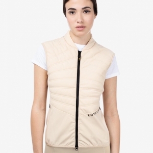 COLETE DE EQUITAÇÃO PARA SENHORA  WOMEN´S SLIM FIT VEST IN TECHNICAL FABRIC EQUESTRO