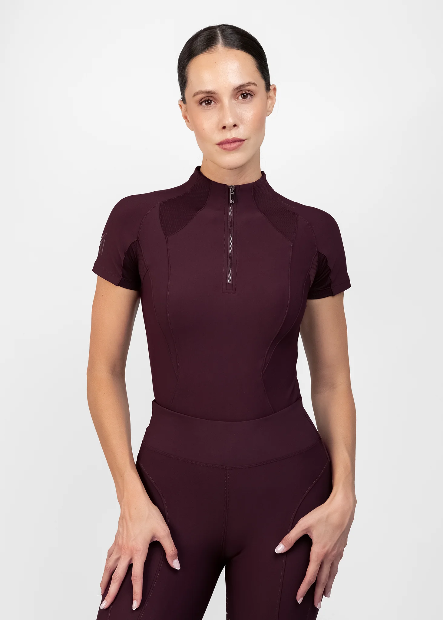 CAMISOLA DE EQUITAÇAO PARA SENHORA FRAME SHORT SLEEVE BASE LAYER MAXIMILIAN EQUESTRIAN