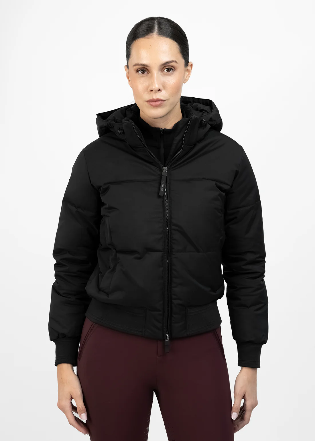  CASACO DE EQUITAÇÃO DE INVERNO PARA SENHORA STEREO PUFFER JACKET MAXIMILIAN EQUESTRIAN