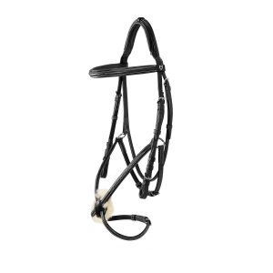 CABEÇADA EUESTRO CRUZADA MEXICAN NOSEBAND AND SYNTETIC  SHEEPSKIN