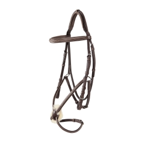 CABEÇADA EUESTRO CRUZADA MEXICAN NOSEBAND AND SYNTETIC  SHEEPSKIN