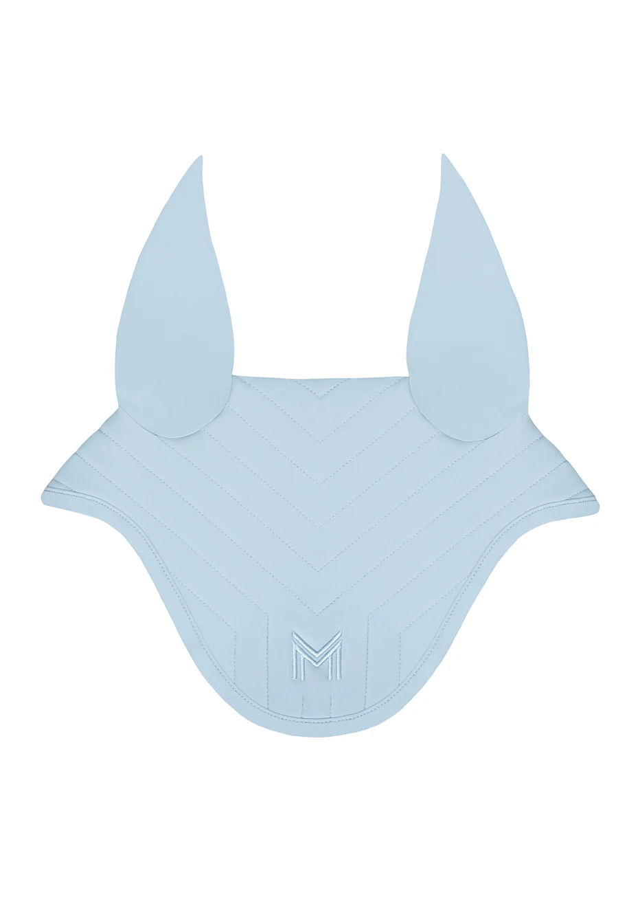 ORELHEIRAS DELTA EAR BONNET AQUA MAXIMILIAN EQUESRTIAN