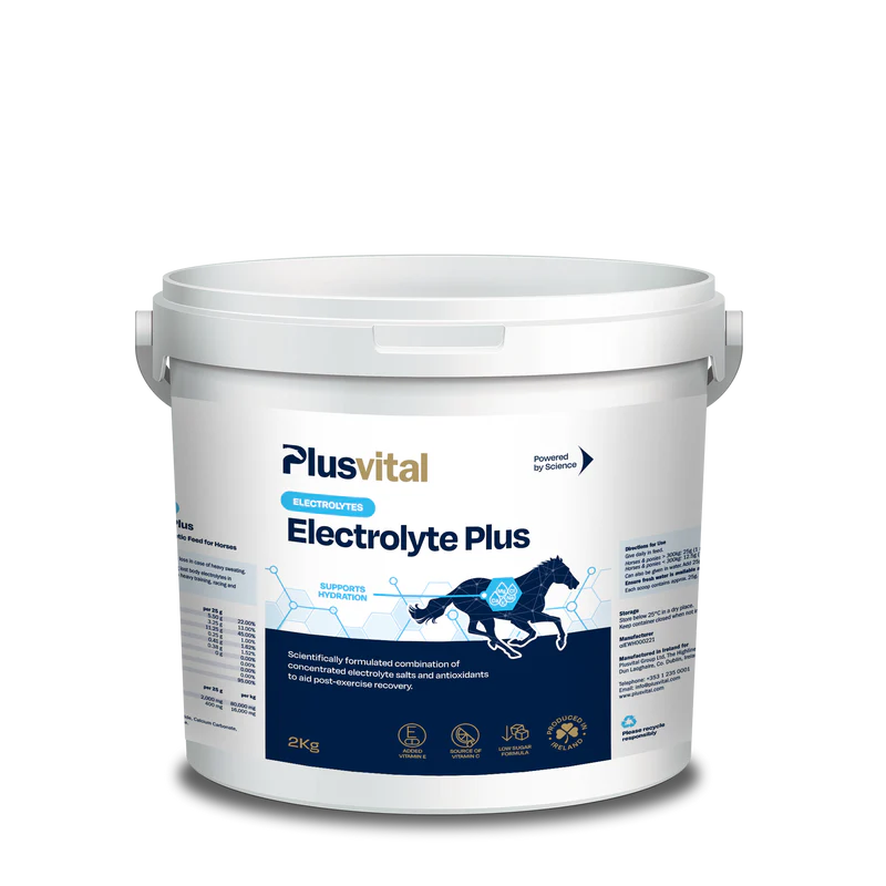 ELETRÓLITOS PARA CAVALOS PLUSVITAL ELECTROLYTE PLUS