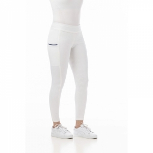 LEGGINGS DE EQUITAÇÃO PARA SENHORA LEGGINGS RIDING WORLD AGADIR WHITE